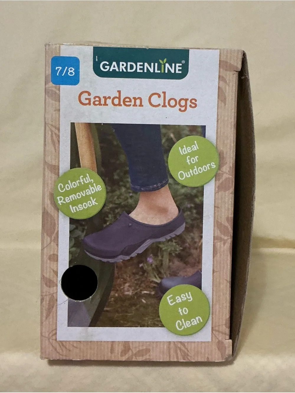 GardenLINE Black Garden Clogs